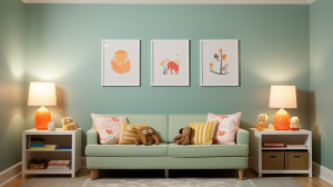 Vibrant Kids' Room Colors